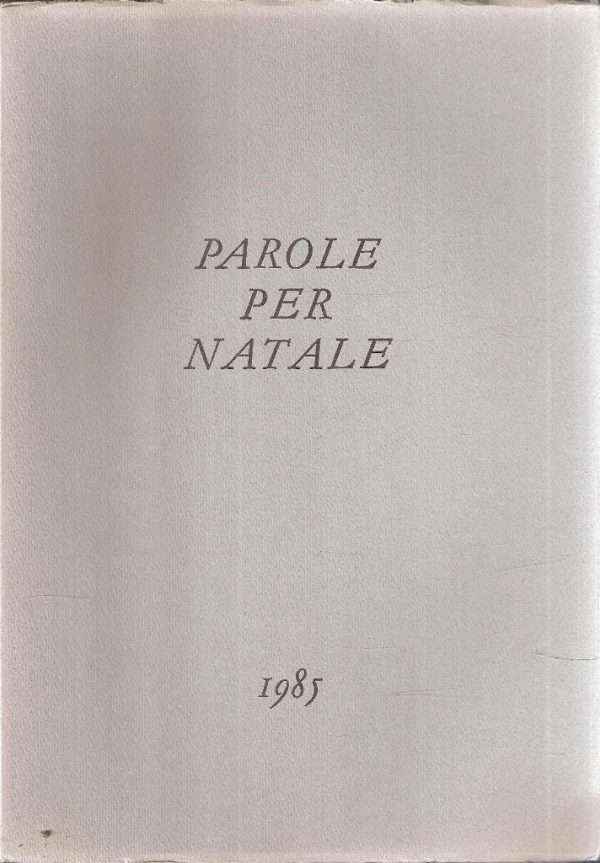PAROLE PER NATALE - STORIA DI NATALE