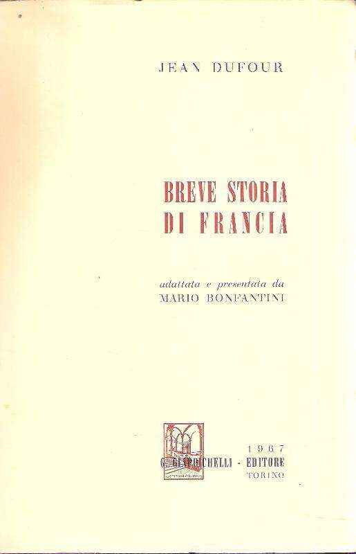 BREVE STORIA DI FRANCIA