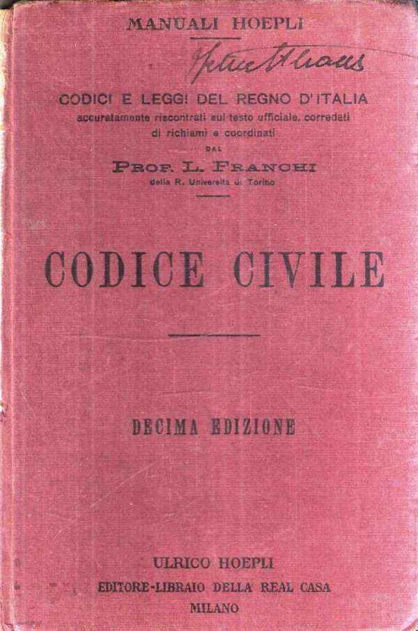 CODICE CIVILE