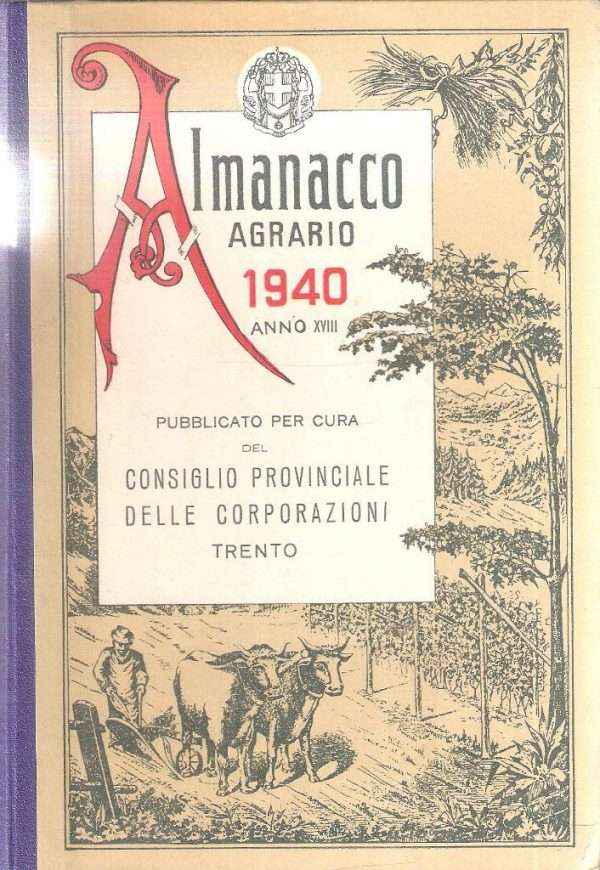ALMANACCO AGRARIO 1940