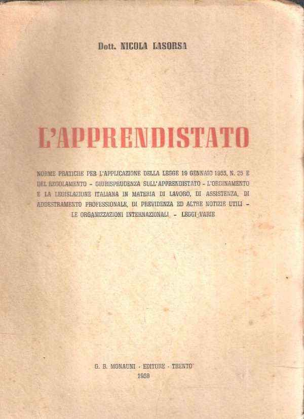 L'APPRENDISTATO