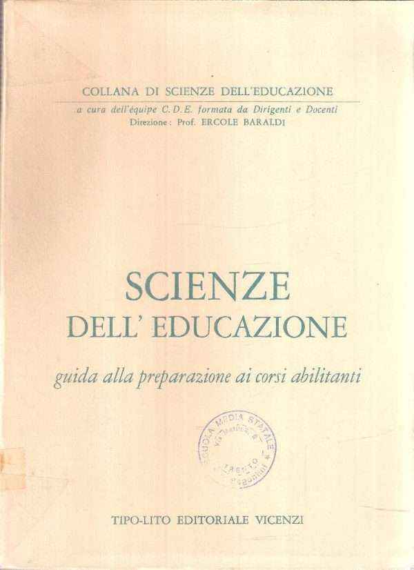SCIENZE DELL'EDUCAZIONE GUIDA ALLA PREPARAZIONE AI CORSI ABILITANTI