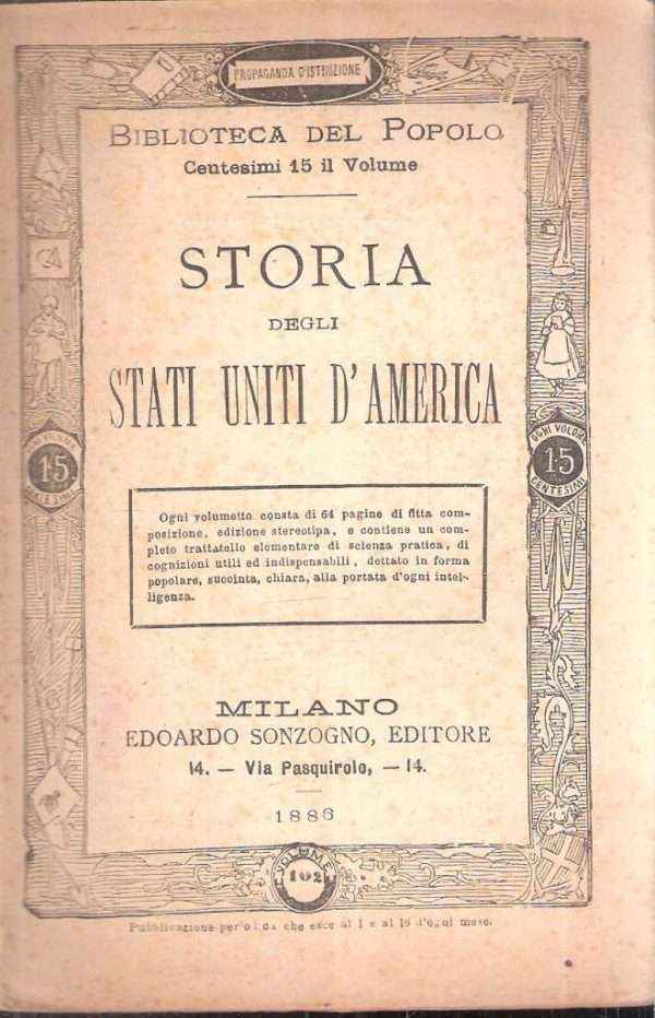 STORIA DEGLI STATI UNITI D'AMERICA