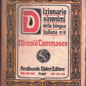 DIZIONARIO DEI SINONIMI DELLA LINGIA ITALIANA
