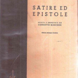 SATIRE ED EPISTOLE