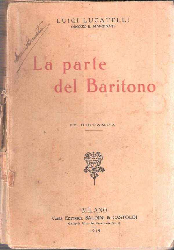 LA PARTE DEL BARITONO