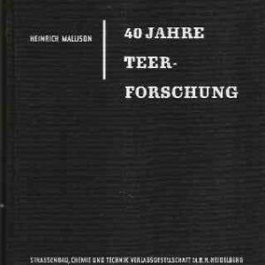 40 JAHRE TEER-FORSCHUNG