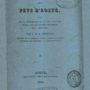 HISTORIQUE DU PAIS D'AOSTE