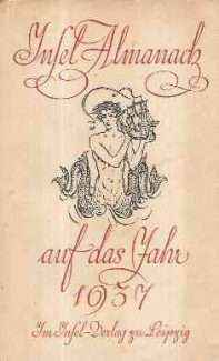 INSEL-ALMANACH AUF DAS JAHR 1937
