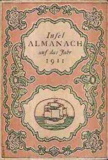 INSEL-ALMANACH AUF DAS JAHR 1911