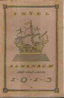 INSEL-ALMANACH AUF DAS JAHR 1913