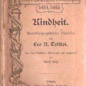 KINDHEIT - AUTOBIOGRAPHISCHE NOVELLE