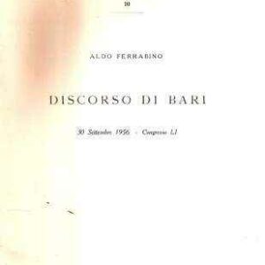 DISCORSO DI BARI