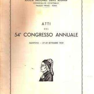 ATTI DEL 54CONGRESSO ANNUALE