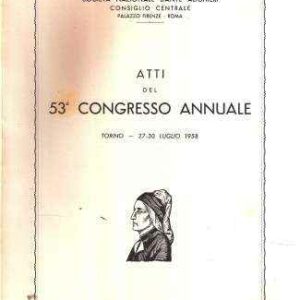 ATTI DEL 53CONGRESSO ANNUALE