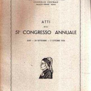 ATTI DEL 51CONGRESSO ANNUALE