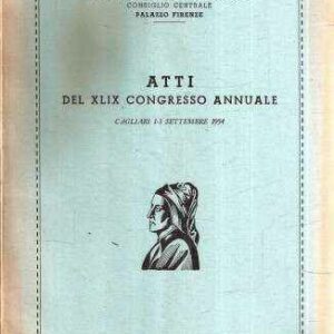 ATTI DEL XLIX CONGRESSO ANNUALE