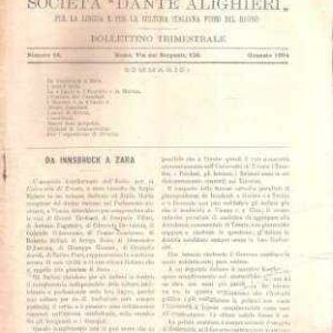 BOLLETTINO TRIMESTRALE N. 14/1904