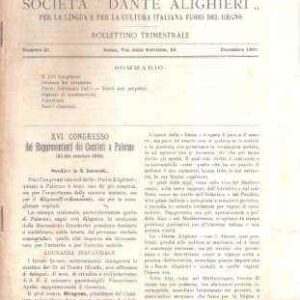 BOLLETTINO TRIMESTRALE N. 21/1905