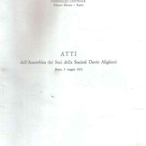 ATTI DELL'ASSEMBLEA DEI SOCI 1974