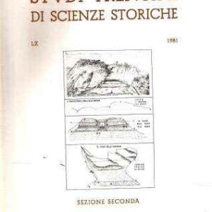 STUDI TRENTINI DI SCIENZA STORICHE ANNO LX SEZIONE SECONDA 1