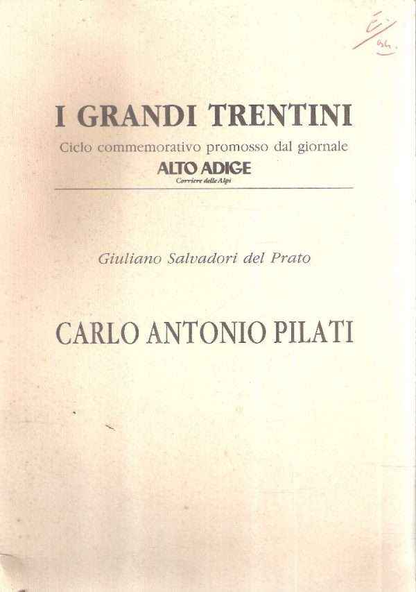 CARLO ANTONIO PILATI