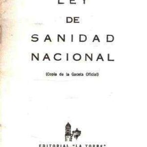 LEY DE SANIDAD NACIONAL