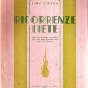 RICORRENZE LIETE