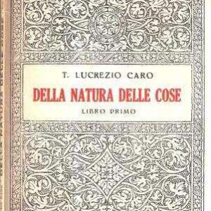 DELLA NATURA DELLE COSE LIBRO PRIMO