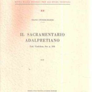 IL SACRAMENTARIO ADALPRETIANO COD. VINDOBON. SER. N. 206