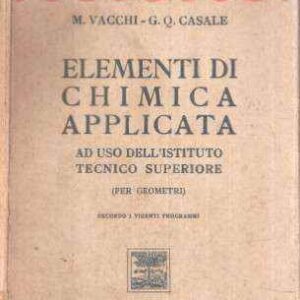 ELEMENTI DI CHIMICA APPLICATA