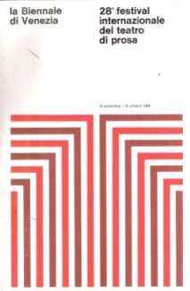 28FESTIVAL INTERNAZIONALE DEL TEATRO DI PROSA