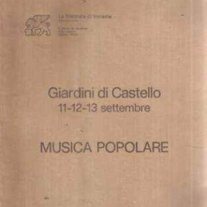 MUSICA POPOLARE GIARDINI DI CASTELLO 11-12-13 SETTEMBRE 1975