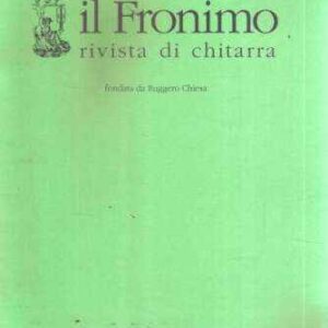 IL FRONIMO RIVISTA DI CHITARRA N. 107