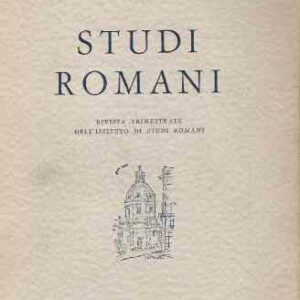 STUDI ROMANI - RIVISTA TRIMESTRALE DELL'ISTITUTO DI STUDI ROMANI - ANNO XVIII N. 1