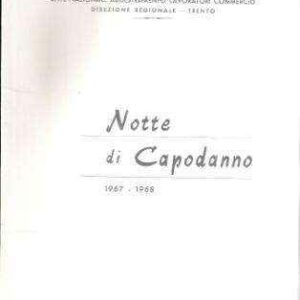 MENU' PER LA NOTTE DI CAPODANNO 1967-1968
