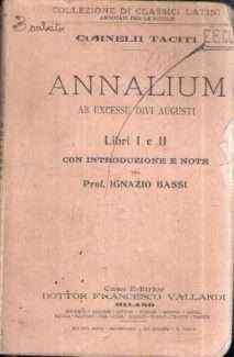ANNALIUM AB EXCESSU DIVI AUGUSTI LIBRI I E II
