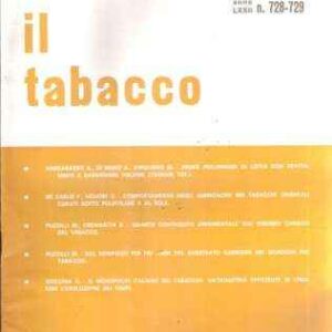 IL TABACCO N. 728-729/68