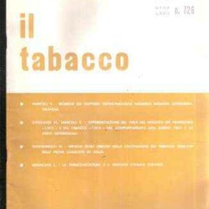 IL TABACCO N. 726/68