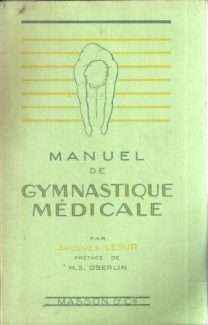 MANUEL DE GYMNASTIQUE MEDICALE