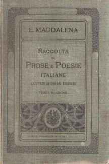 RACCOLTA DI PROSE E POESIE ITALIANE ANNOTATE AD USO DEI TEDESCHI