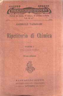 RIPETITORIO DI CHIMICA PARTE I