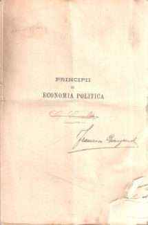 PRINCIPII DI ECONOMIA POLITICA