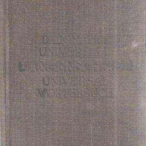 UNIVERSAL WORTERBUCH TEIL 1 ITALIENISCH UND ITALIENISCH-DEUTSCH