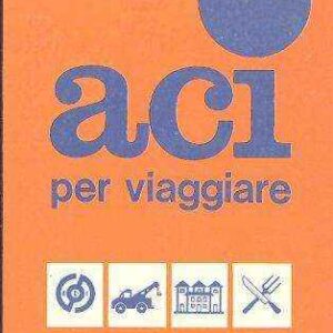 ACI PER VIAGGIARE 1974