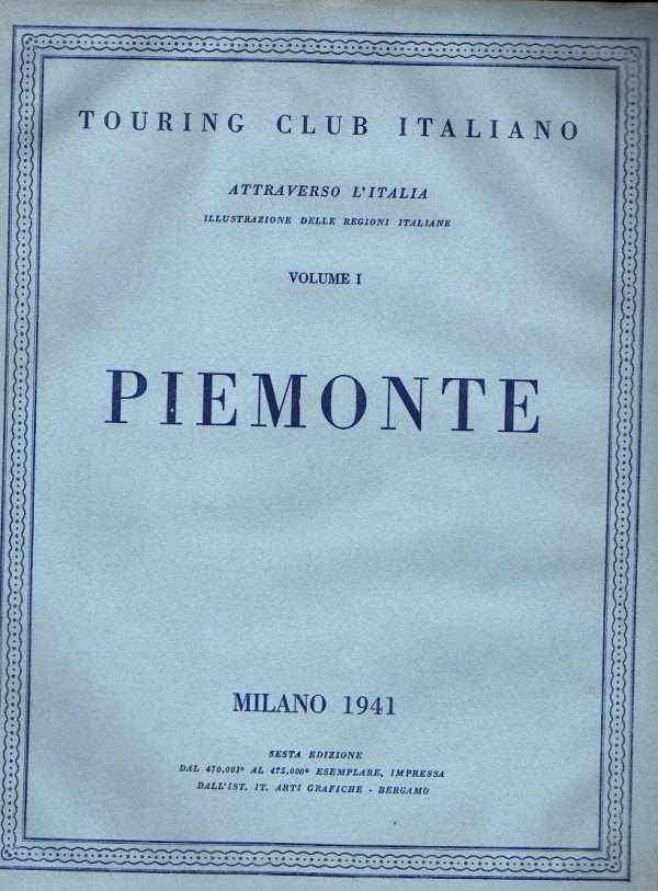 PIEMONTE VOLUME I