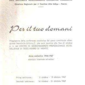 PER IL TUO DOMANI