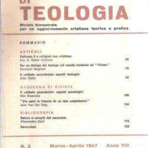 RASSEGNA DI TEOLOGIA N. 2/67