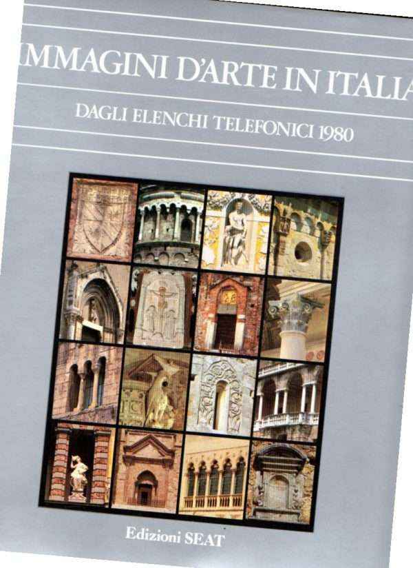 IMMAGINI D'ARTE IN ITALIA DAGLI ELENCHI TELEFONICI 1980