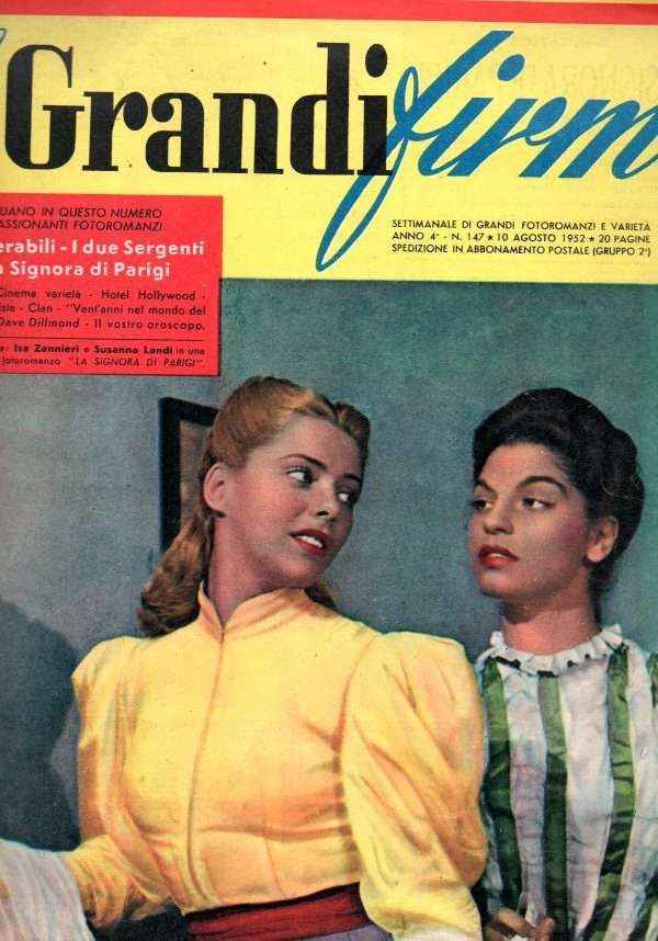 LE GRANDI FIRME N. 147 DEL 1952